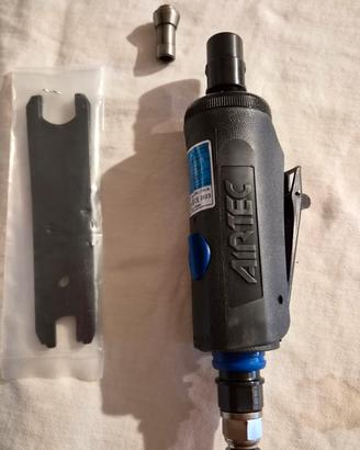 Smerigliatrice pneumatica + manicotti abrasivi