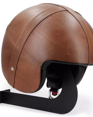 Supporto Staffa Porta Casco Moto Da Parete Gancio 