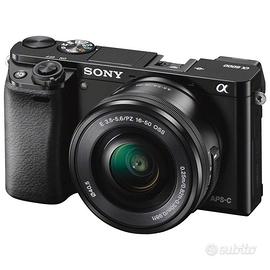 sony a6000L 100 scatti NUOVA