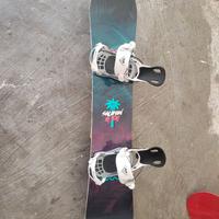 Salomon Oh Yeah 147 Snowboard + Attacchi Roxy Dash