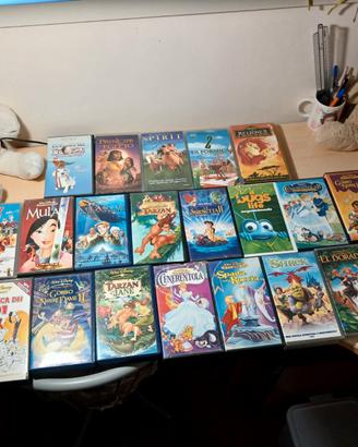 Collezione video cassette  Walt disney originali