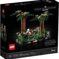 LEGO 75353 Star Wars Diorama Inseguimento su Endor