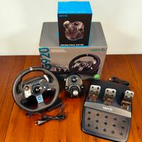 Logitech G920 Xbox - Volante + Pedaliera + Cambio