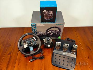 Logitech G920 Xbox - Volante + Pedaliera + Cambio
