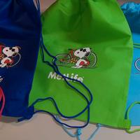 Snoopy Loto 4 Sacca e un Peluche