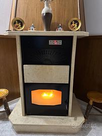 Stufa a pellet e a legna