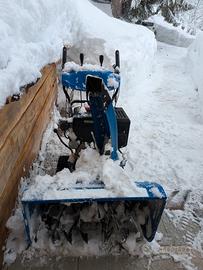 spazzaneve  turbina neve cingolata 