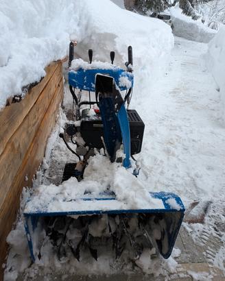 spazzaneve  turbina neve cingolata 
