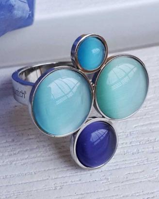 Anello Swatch in acciao inossidabile con cabochon