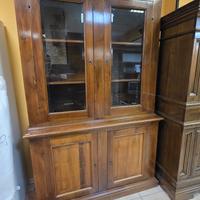 Cristalliera in noce nazionale