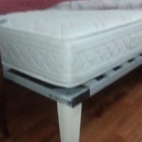 materasso e rete a doghe singolo 