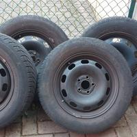 cerchioni completi Volksvagen 5 fori