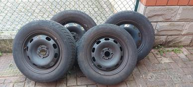 cerchioni completi Volksvagen 5 fori