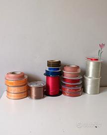 Stock nastri colorati assortiti – nuovi e usati