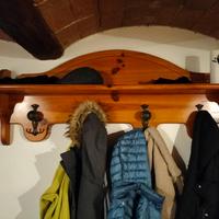 ingresso in legno massiccio stile ruper tavernetta