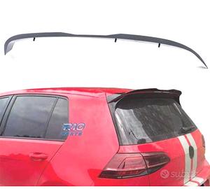 SPOILER ALETTONE VOLKSWAGEN VW GOLF 7 7.5 GTI IN C