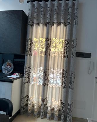 tenda d'arredo completa di binario 