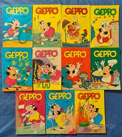 Lotto di 11 fumetti di Geppo
