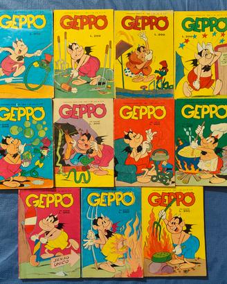Lotto di 11 fumetti di Geppo