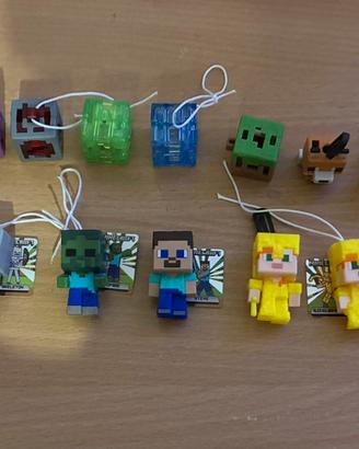 Collezione sorprese kinder joy minecraft
