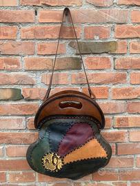 Borsa in pelle etnica