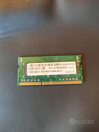 RAM DDR3L 2GB Apacer SODIMM 1600MHz 