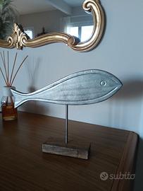 Soprammobile in metallo e legno stile marino!