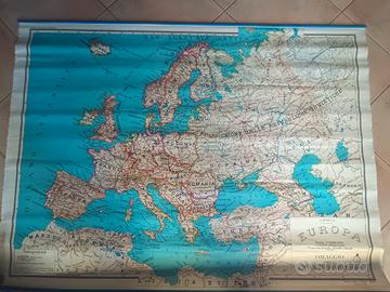 arredamento modernariato "Cartina geografica "