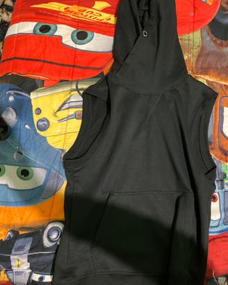 Sleeveless hoodie