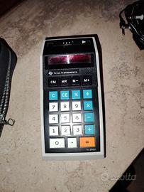 calcolatrice Vintage Texsas Istrument