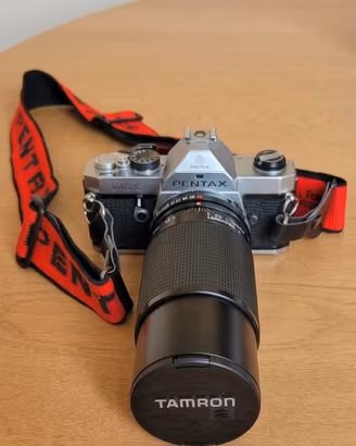 Pentax MX Reflex 35mm -  obiettivo Tamron 70-210