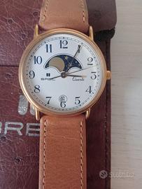 Orologio Breil vintage con fasi lunari e datario