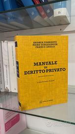 Torrente Manuale del diritto Privato XXVII ed