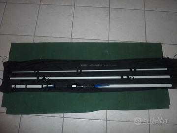 Canna e mulinello x surf casting, pesca al siluro