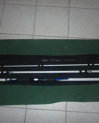 Canna e mulinello x surf casting, pesca al siluro