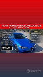 Alfa romeo giulia veloce 2.2 diesel
