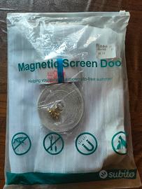 zanzariera con velcro 