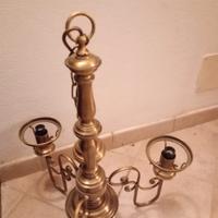 lampadario in ottone 