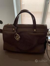 Borsa Armani Jeans colore tortora