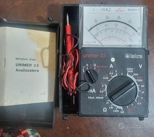 multimetro unimer 33 - ISKRA - ANALOGICO - NUOVO