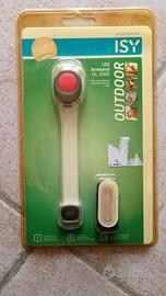 2 bracciali luminosi da corsa passeggio