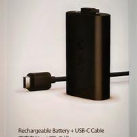 Batteria ricaricabile x controller Xbox +
cavo Usb