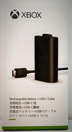 Batteria ricaricabile x controller Xbox +
cavo Usb