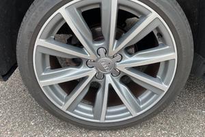 CERCHI AUDI ORIGINALI S-LINE 17” SPAZZOLATI + GOMM