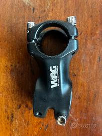 Attacco Manubrio 50mm -6% WAG bici Corsa