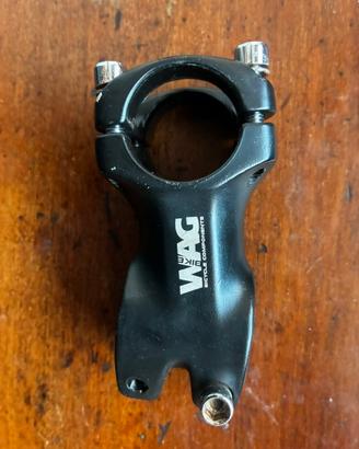 Attacco Manubrio 50mm -6% WAG bici Corsa
