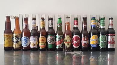 18 bottiglie di birra da collezione 1995-2015