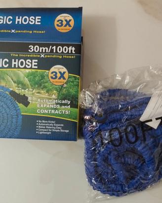 Tubo estensibile Magic Hose da 30 metri nuovo