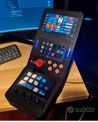 Cruscotto stream deck - simracing