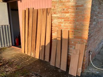 Tavole in rovere stagionato